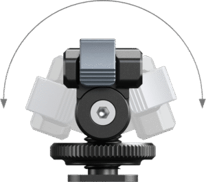 SMALLRIG 5436 Quick Release Support for DJI Osmo Action 5 Pro / 4 / 3 with Cold Shoe Adapter