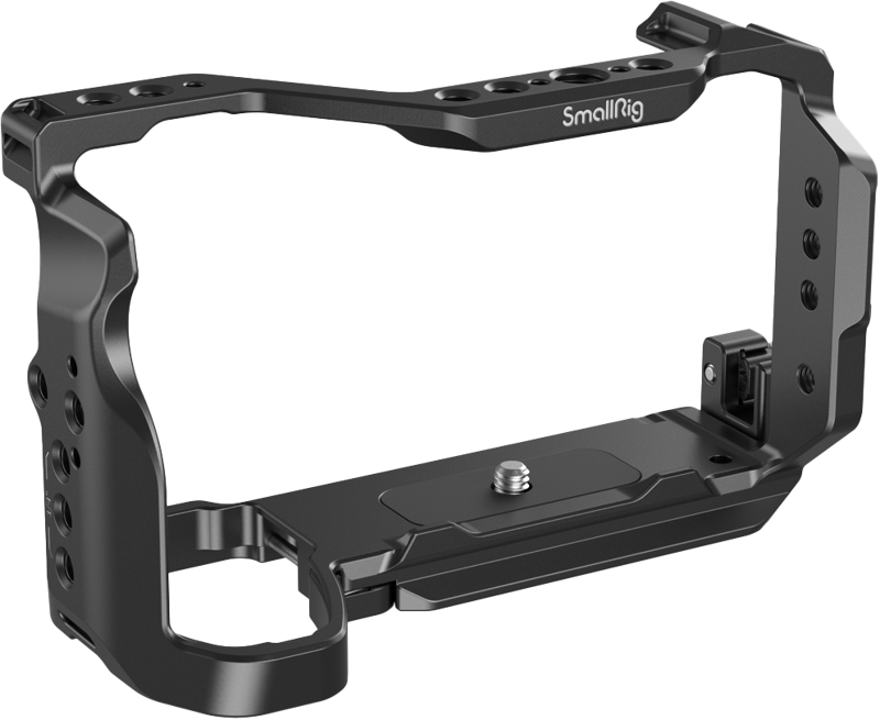 protect the camera and HDMI port. It includes a cage and a HDMI cable clamp.