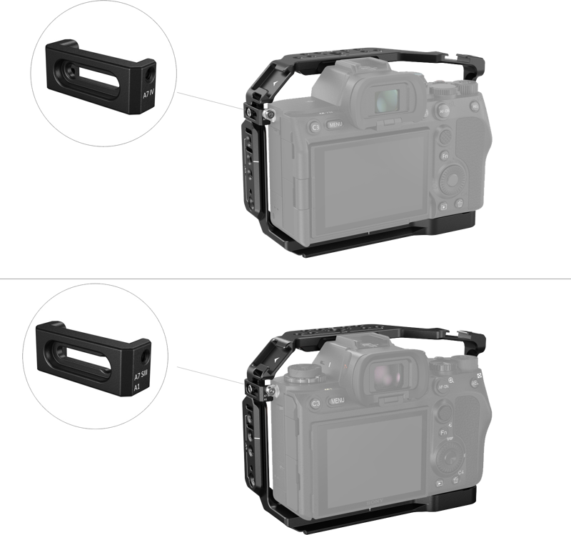 SMALLRIG 3667 Full Cage For Sony A7R V / A7R IV / A7 IV / A7S III / A1