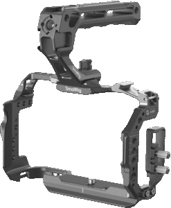 providing improved portability and accessory expansion. The kit includes a cage