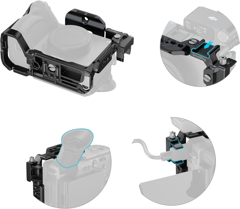 SMALLRIG 5588 Cage Kit for Sony FX2