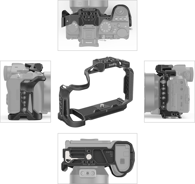 SMALLRIG 3790 Black Mamba Cage Kit for Panasonic Lumix S5