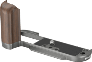 SMALLRIG 4736 Wooden L-Shape Grip for Fujifilm X-T50 Charcoal Silver
