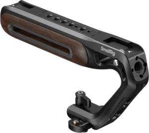 SMALLRIG 5251 Wooden Top Handle with NATO Clamp