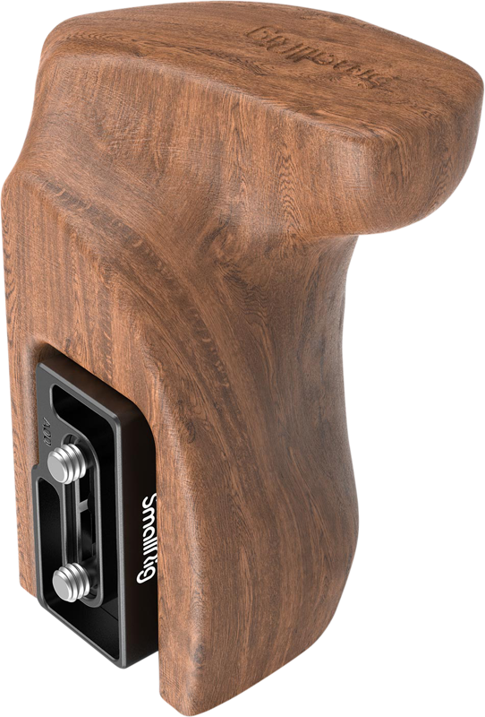 SMALLRIG 2457 Wooden Grip w Quick Release for Z Cam E2