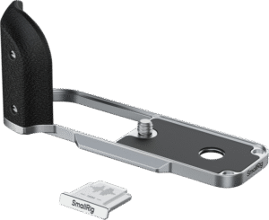 SMALLRIG 5216 L-Shaped Mount Plate with Silicone Handle for FUJIFILM X half Silver