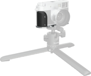SMALLRIG 5216 L-Shaped Mount Plate with Silicone Handle for FUJIFILM X half Silver