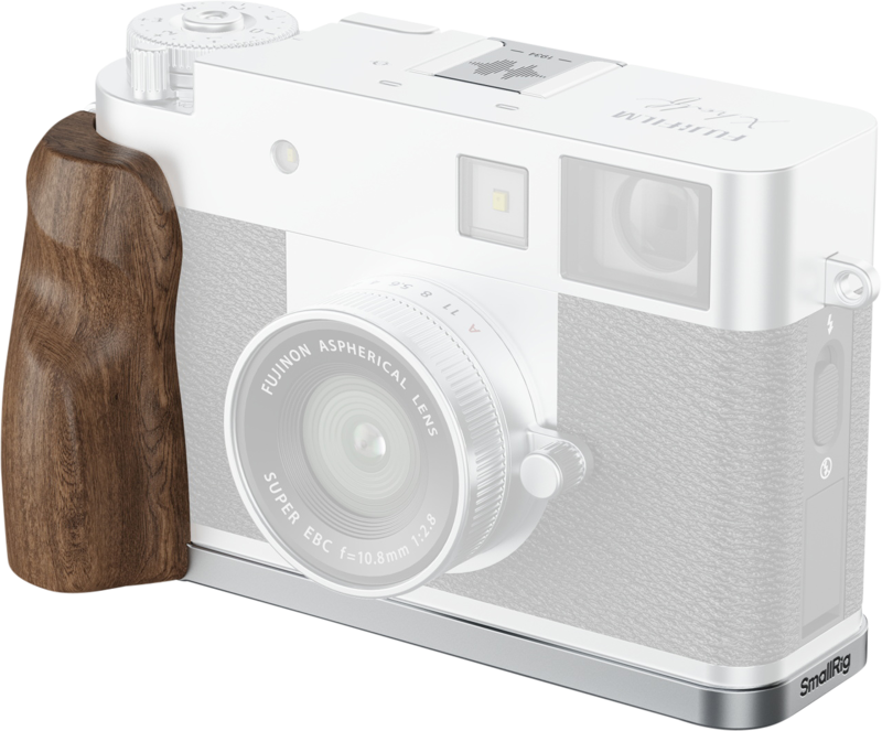 Designed to enhance camera grip comfort.&nbspThe ergonomically shaped wooden handle provides exceptional comfort during extended shooting sessions while improving grip. Made from premium solid wood