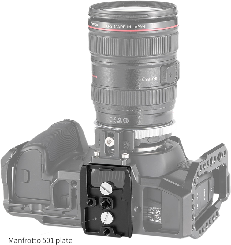 SMALLRIG 2266 Plate for BMDPCC 4K/6K (Manfrotto 501)