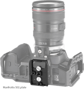 SMALLRIG 2266 Plate for BMDPCC 4K/6K (Manfrotto 501)