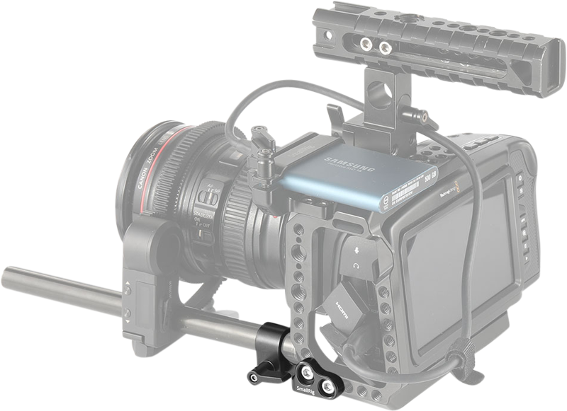 SMALLRIG 2279 15mm Single Rod Clamp/BMPCC 4K/6K C