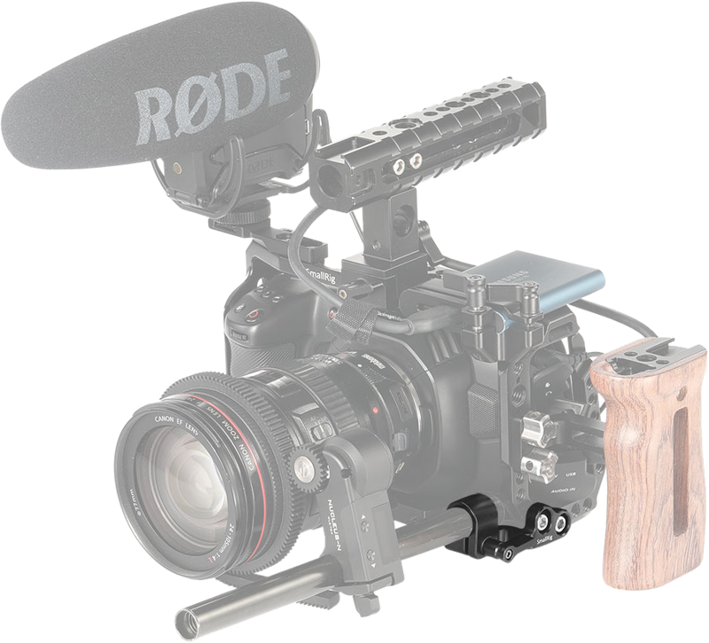 SMALLRIG 2279 15mm Single Rod Clamp/BMPCC 4K/6K C