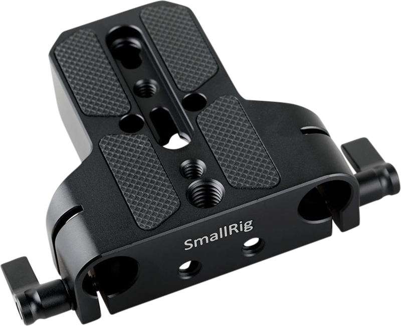 SMALLRIG 1674 Baseplate with 15mm Rod Clamp