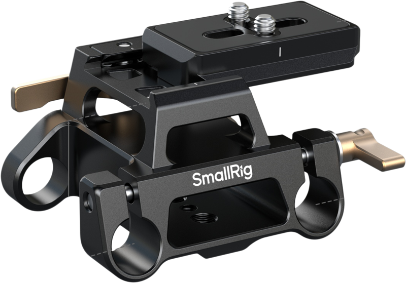 allowing you to extend your rig with lens supports