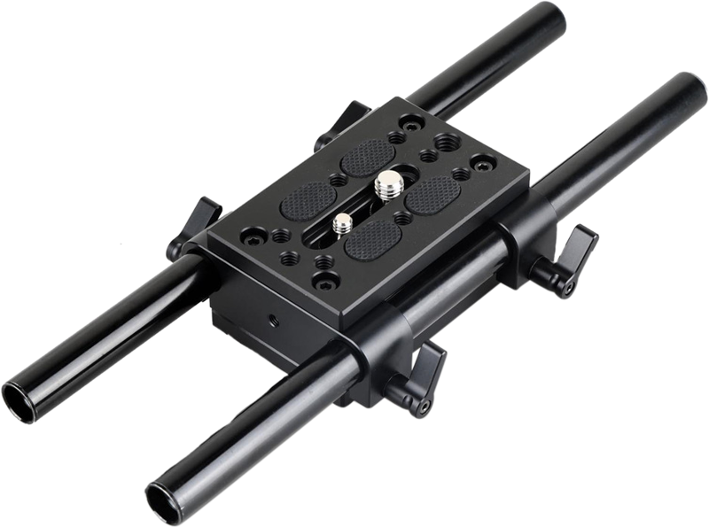 SMALLRIG 1798 Baseplate w/ Dual 15mm Rod Clamp