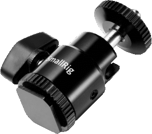 SMALLRIG 761 Cold shoe mount - Ballhead 1/4" screw