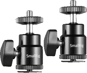 SMALLRIG 2059 Camera Cold shoe -Ballhead-1/4"Sc 2P