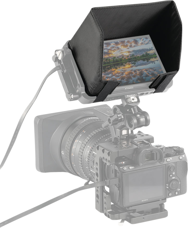 SMALLRIG 2269 Sun Hood for Atomos Ninja V