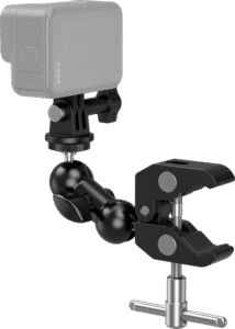 a crab-shaped clamp