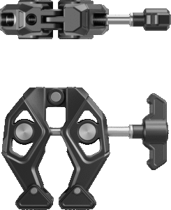 ensuring durability and strength. It features 1/4"-20 threaded holes and 1/4"-20 locating holes for versatile expansion.