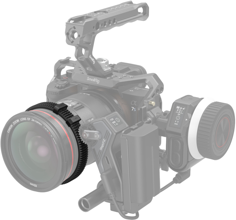 SMALLRIG 4187 Focus Gear Ring Seamless Kit (72-74 / 75-77 / 78-80 / 81-83 mm)