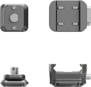 making the kit stable and anti-deflection. Consists of a top quick-release plate and a base. The precise measurements ensure the perfect fit and stability and prevent accidental falling off. The mount plate kit can hold up to 5kg