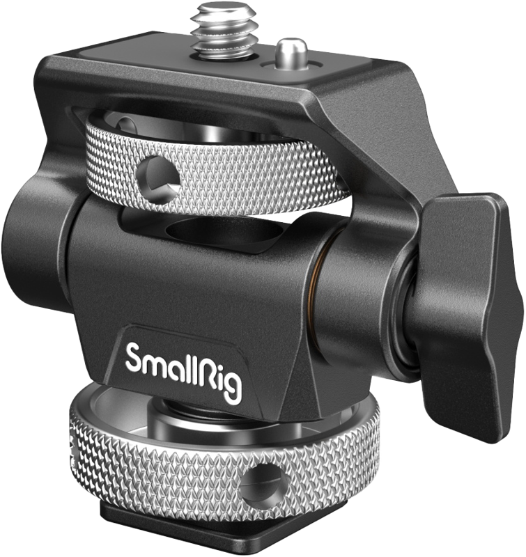SMALLRIG 2905 Swivel and Tilt Adjustable Monitor Mount Cold Shoe-Mount