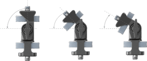 SMALLRIG 4886 Swivel and Tilt Adjustable Monitor Support with 1/4"-20 Screws