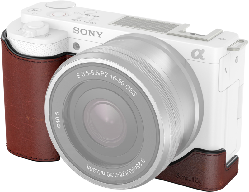 SMALLRIG 3527 Lether Half Case For Sony ZV-E10