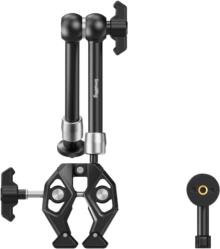 a crab-shaped clamp