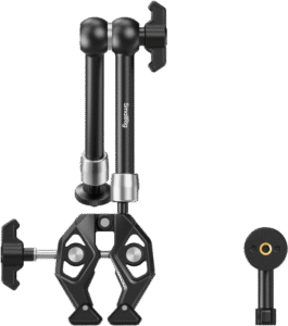 a crab-shaped clamp