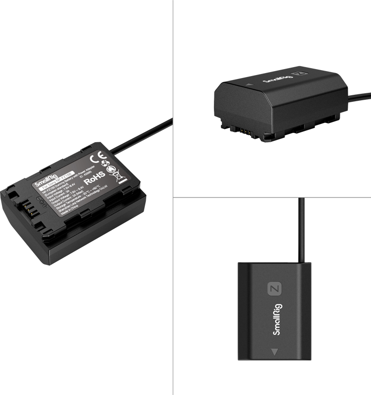 SMALLRIG 4269 Dummy Battery with Power adapter (EU) NP-FZ100