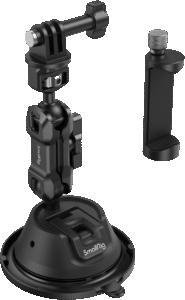 SMALLRIG 4275 Portable Suction Cup Mount Support Kit for Action Cameras / Mobile Phones SC-1K