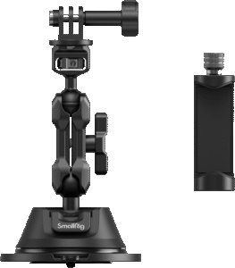 smooth and clean surfaces and support any action camera that features a universal mount.