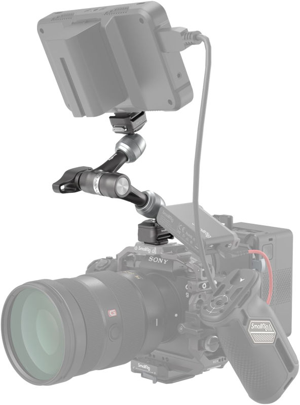 SMALLRIG 4490 HawkLock H21 Quick Release Rosette Magic Arm (7")