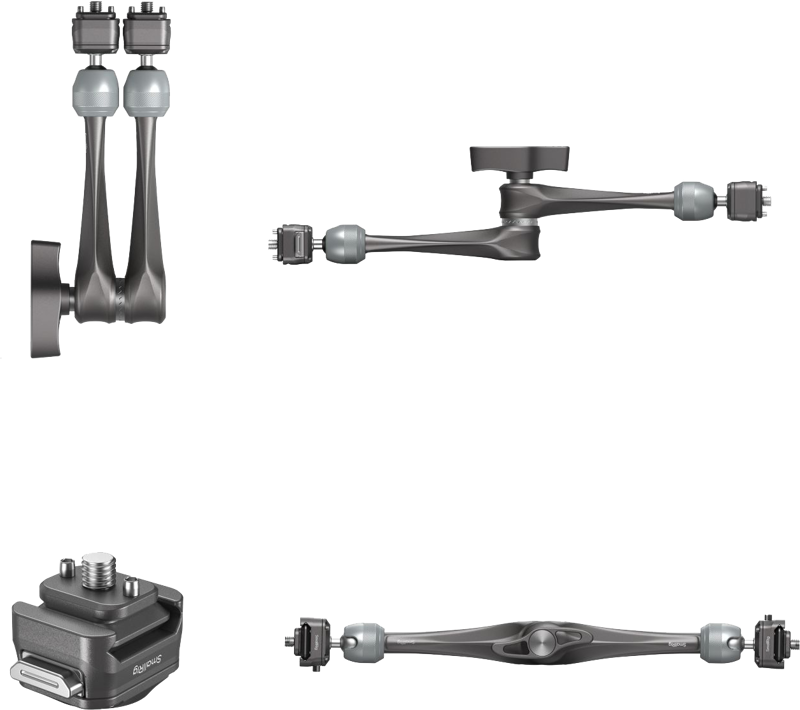 SMALLRIG 4489 HawkLock H21 Quick Release Rosette Magic Arm (11")