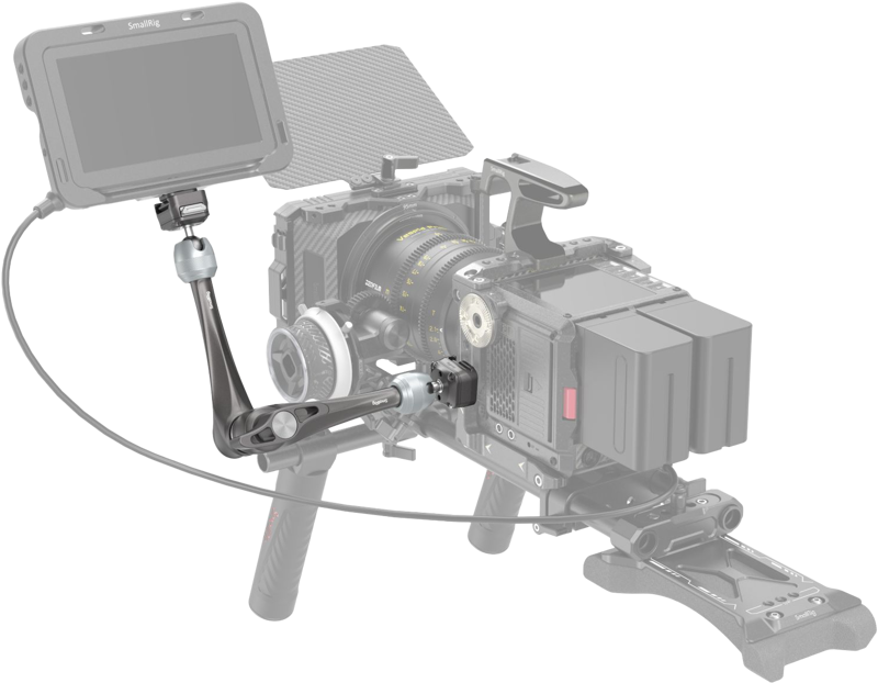 SMALLRIG 4489 HawkLock H21 Quick Release Rosette Magic Arm (11")