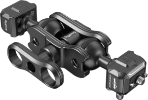 which features 1/4"-20 threaded screw slots on both ends