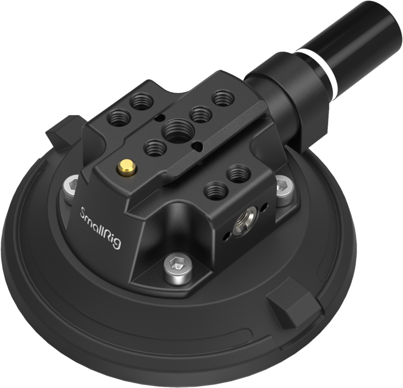 Consists of a 4" (10cm) suction cup mount
