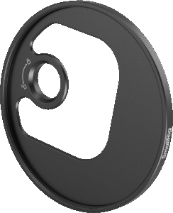 effectively preventing vignetting caused by stacking adapters.