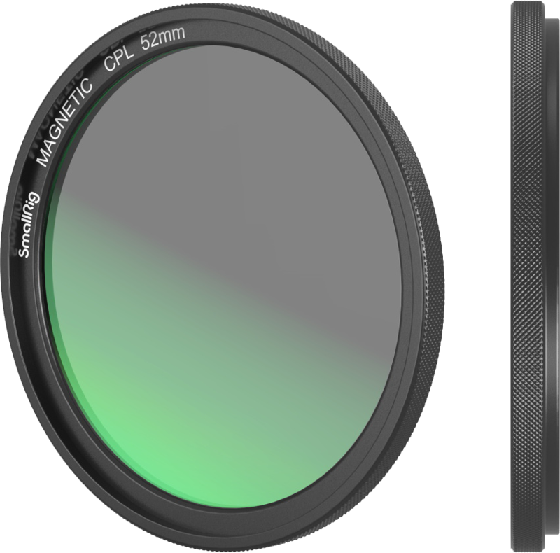 SMALLRIG 4216 MagEase Magnetic CPL Filter Kit (52mm)