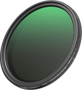 and a black mist filter that reduces contrast