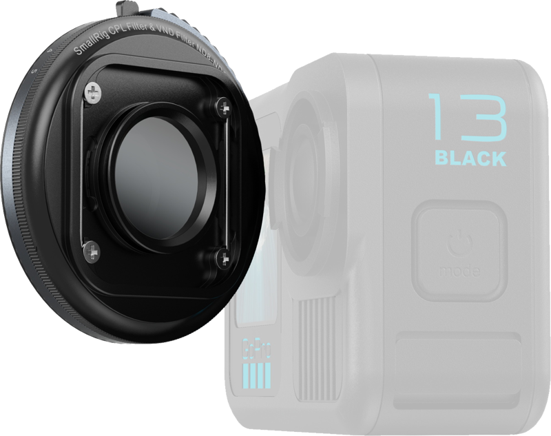 SMALLRIG 4942 CPL & VND 3-5 Filter for GoPro HERO 13 / 12 / 11 / 10  Black