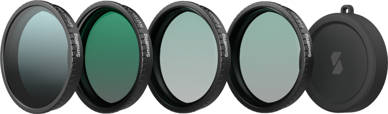 SMALLRIG 5412 Filter Kit for DJI Osmo Action 5 Pro / 4
