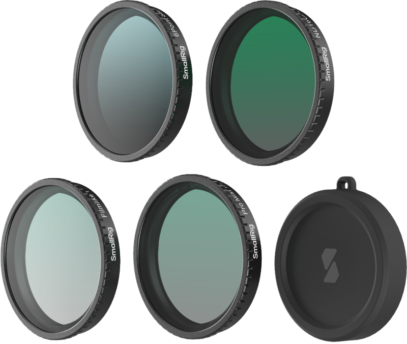 SMALLRIG 5412 Filter Kit for DJI Osmo Action 5 Pro / 4