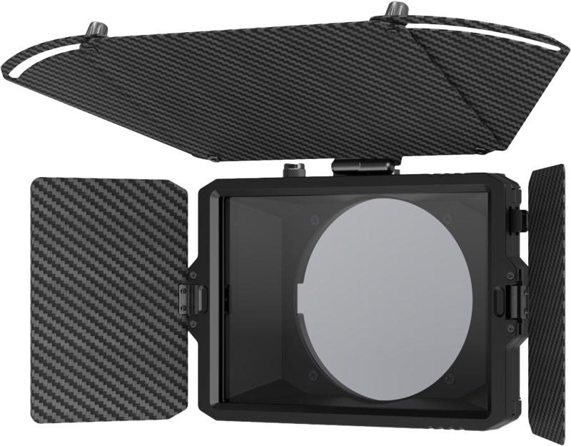 the filters are precisely ground and polished for use with a 4 x 5.65" filter tray or matte box