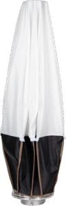 RA-L65 is compact and easy to use it is made of high-performance soft fabric and highly reflective coating