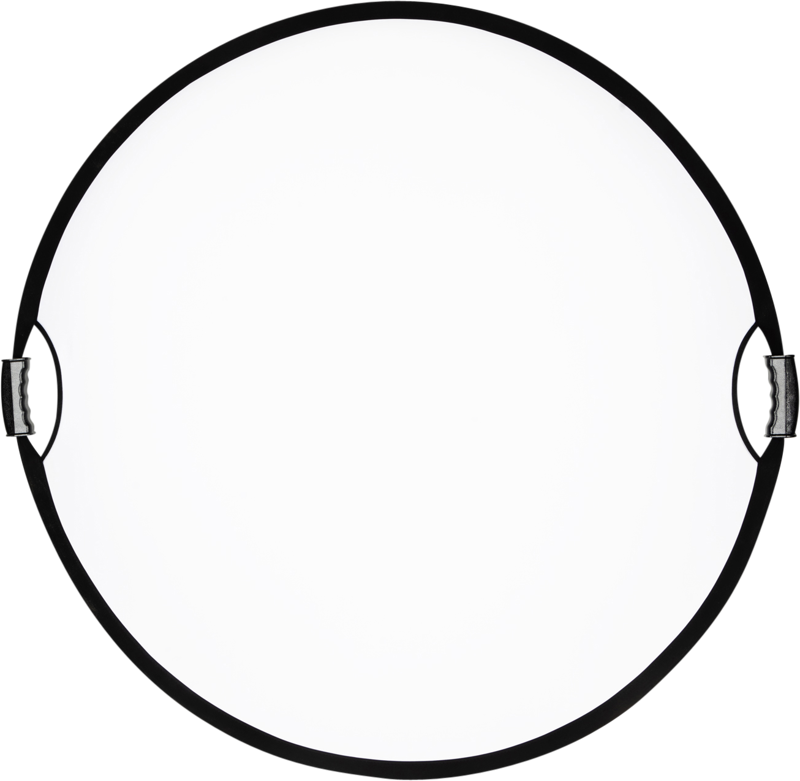 A lightweight and portable lighting accessory essential for photography. It provides gold