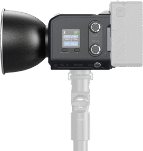 the palm-sized RC 100C is only one-third the size of traditional COB LED lights