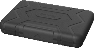 anti-slip texture and can accommodate 6 SD cards